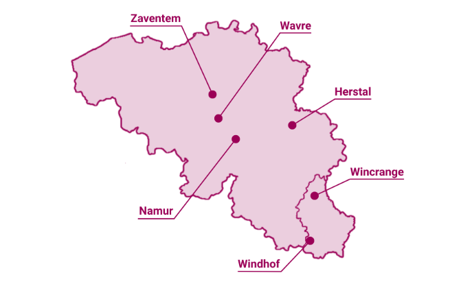 cartes localisations bureaux